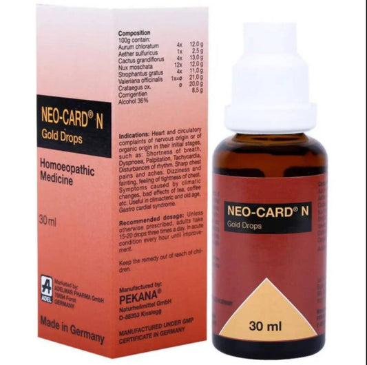 Adel Homeopathy Neo-Card N Gold Drop