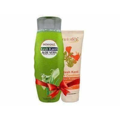 Patanjali Aloevera Shampoo & Colour Protection Conditioner Combo Pack