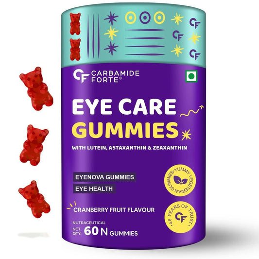 Carbamide Forte Eye Care Gummies - Cranberry Flavor -  usa australia canada 