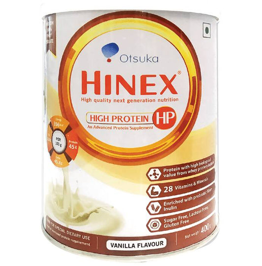Hinex HP High Protein Powder - Vanilla Flavor - BUDEN