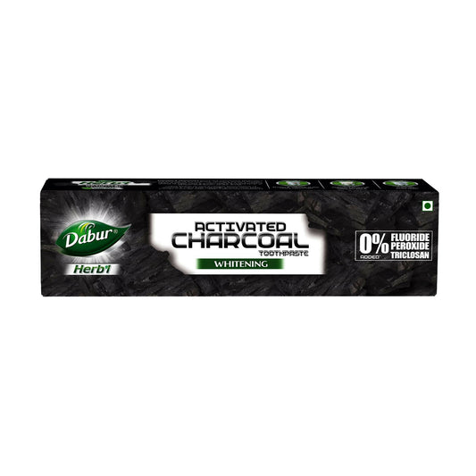 Dabur Herb'l Activated Charcoal & Mint Whitening Toothpaste - BUDNE
