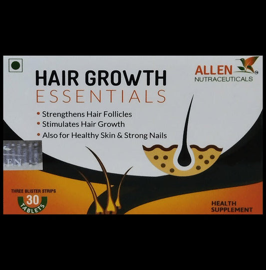 Allen Homeopathy Hair Growth Essentials Tablets - usa canada australia