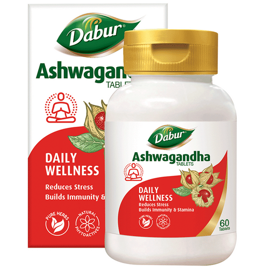 Dabur Ashwagandha Tablets Immunity Booster - BUDNE