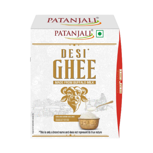 Patanjali Desi Ghee Made From Buffalo Milk -  USA, Australia, Canada 