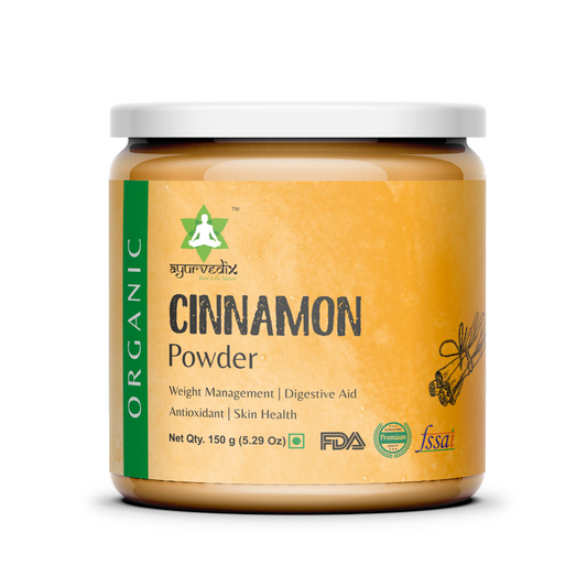 Ayurvedix Organic Cinnamon Powder -  USA, Australia, Canada 