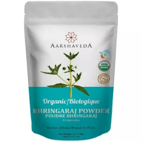 Aarshaveda Organic Bhringaraj Powder - Distacart