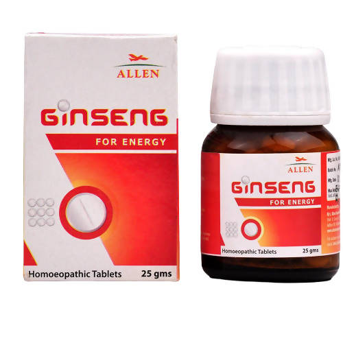 Allen Homeopathy Ginseng Tablets