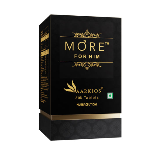 Aarkios More for Him Energy and Libido Booster Tablets for Men - BUDEN