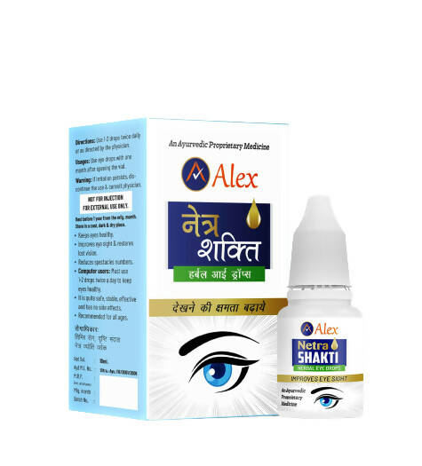 Alex Netra Shakti Herbal Eye Drops